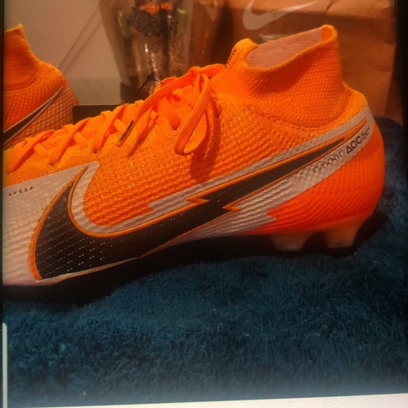 Nike Mercurial Superfly 7 Elite FG ACC Laser Orange Cleats main image 4
